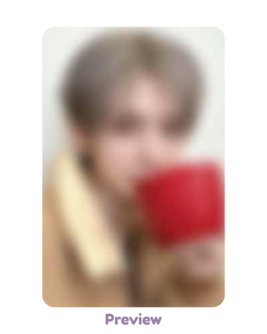 Yeosang Makestar 6.1 Cozy Coffee ver. USA offline fansign benefit Golden Hour part 5 ATEEZ