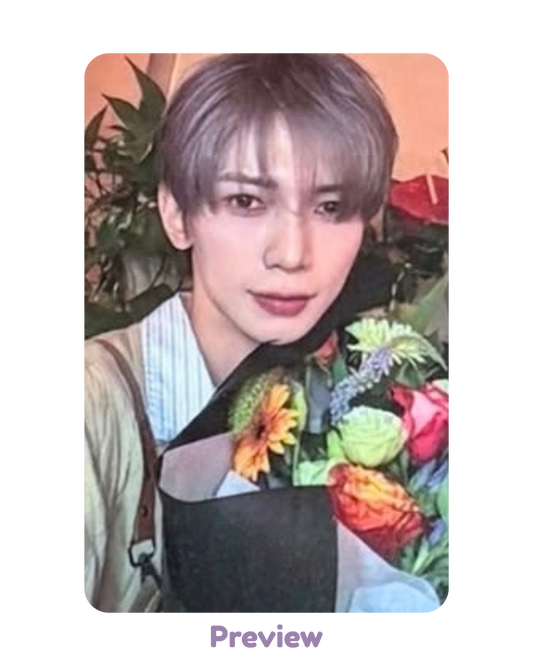 Yeosang Fromm 4.0 Flower Cafe ver. Fansign Benefit Golden Hour part 5 ATEEZ