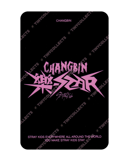 Changbin album incl. Postcard ver. ROCK-STAR Stray Kids