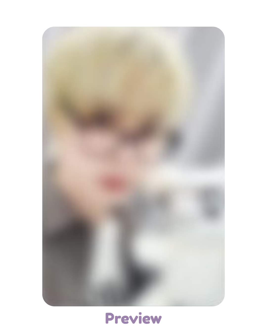 Yunho Makestar Lucky Draw 1.1 Smart Puppy ver. Golden Hour part 5 ATEEZ