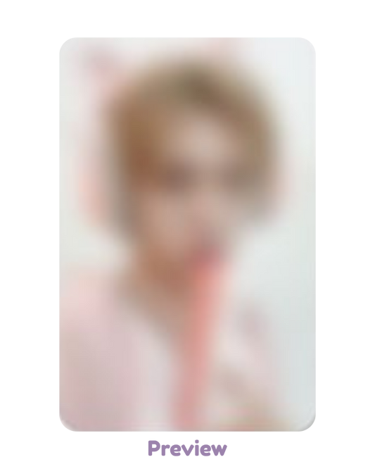 Yeosang Jump Up Lucky Draw 1.1 Cat Agent ver. Golden Hour part 5 ATEEZ