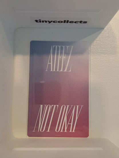 Yeosang Fanclub Member Solo POB Not Okay Japan ATEEZ