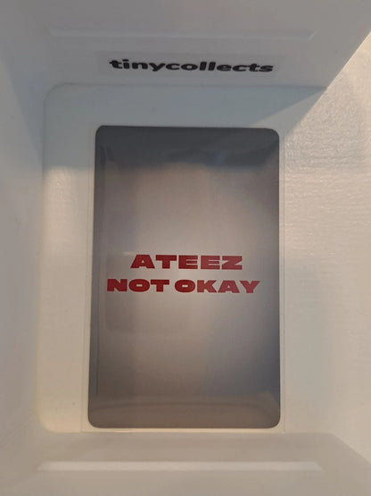 Yeosang F ver. Japan Fanclub POB Not Okay ATEEZ