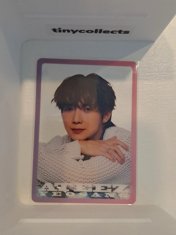 Yeosang Not Okay pop-up Random Clear Card Shibuya Japan ATEEZ