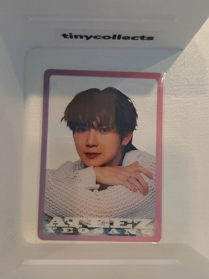 Yeosang Not Okay pop-up Random Clear Card Shibuya Japan ATEEZ
