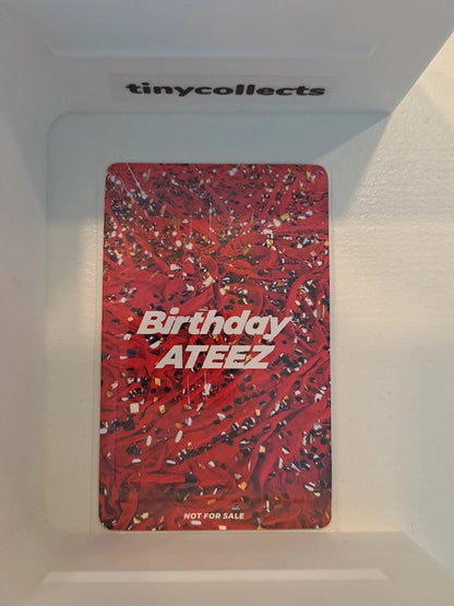 Yeosang Japan Fanclub POB Birthday ATEEZ