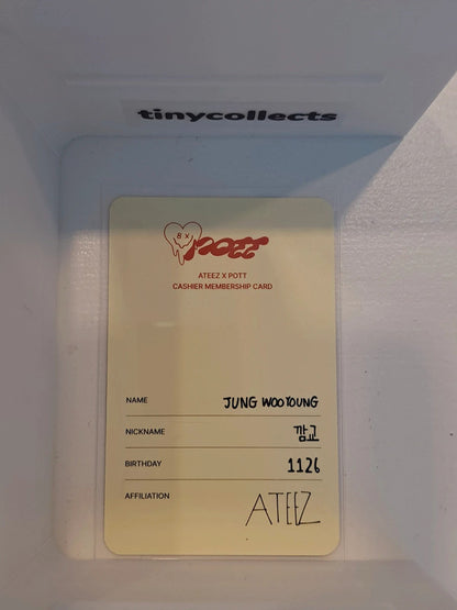 Wooyoung Pott collab 3rd benefit ATEEZ