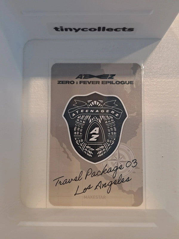Yeosang Travel Package 03 Los Angeles LA Fever Epilogue ATEEZ