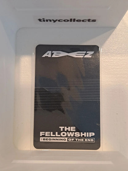 Yeosang Beginning of the End tour merch Projection Keyring inclusion ATEEZ