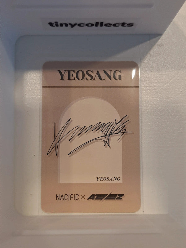 Yeosang round 9 The Masterpiece Nacific X ATEEZ collab