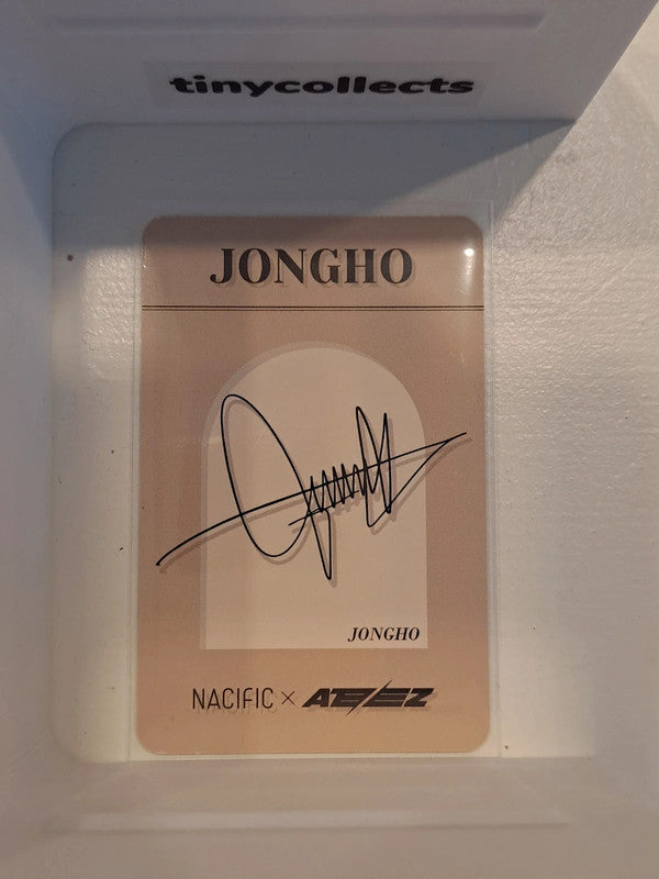 Jongho round 9 The Masterpiece Nacific X ATEEZ collab