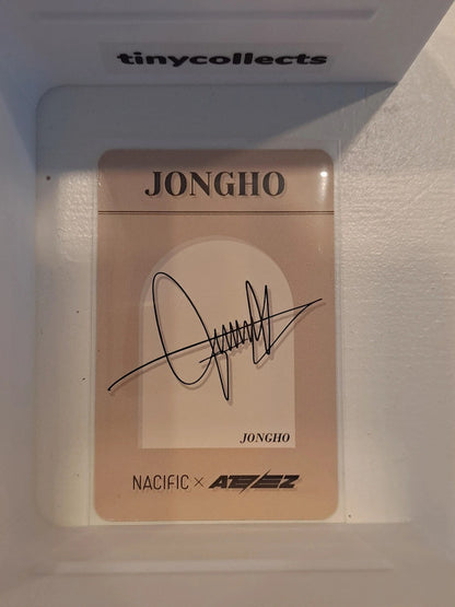 Jongho round 9 The Masterpiece Nacific X ATEEZ collab