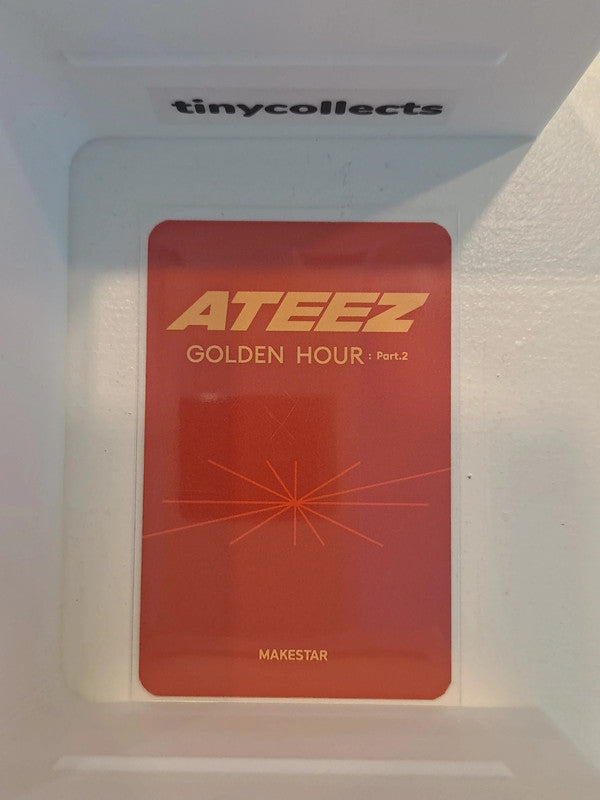 Jongho Makestar 4.0 pob Golden Hour part 2 ATEEZ