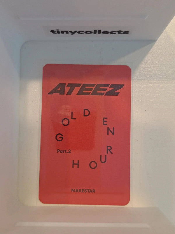 Wooyoung Makestar 2.0 pob Golden Hour part 2 ATEEZ