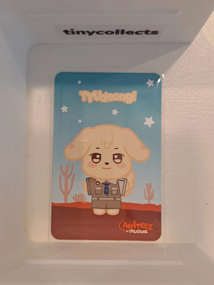 TYUdeongi trading card 8 Aniteez in Treasure ATEEZ