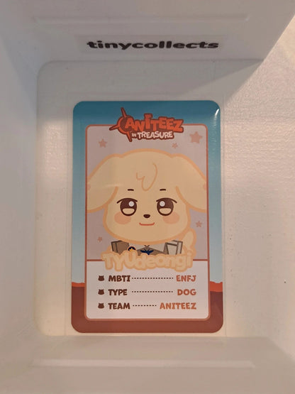 TYUdeongi trading card 8 Aniteez in Treasure ATEEZ
