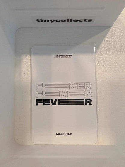 Hongjoong Makestar 3.0 reg. pob ZERO: Fever part 2 ATEEZ