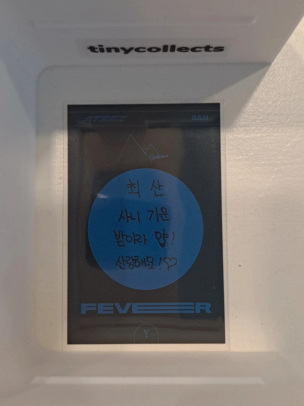 San YGlobal holo pob ZERO: Fever part 2 ATEEZ