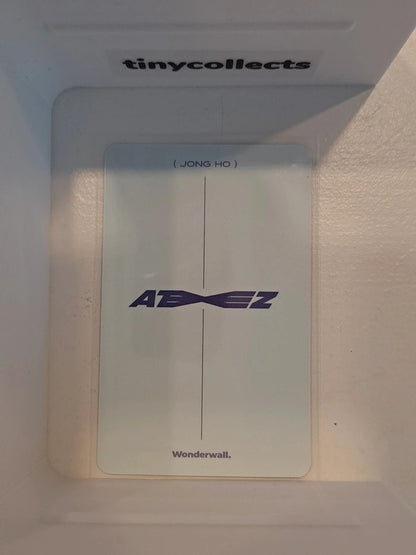 Jongho Wonderwall pob Fever part 2 ATEEZ