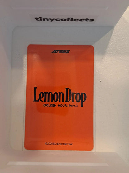 Hongjoong Line Friends trading card Golden Hour part 3