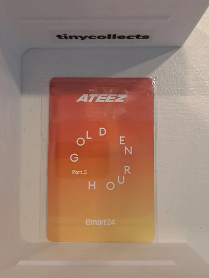 Hongjoong Emart24 LD Golden Hour part 3 ATEEZ