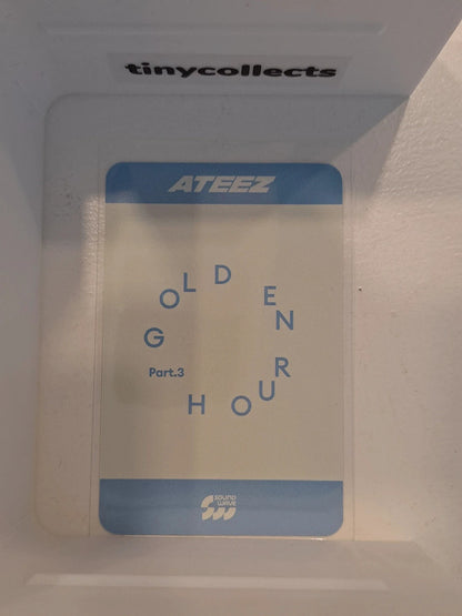 Wooyoung Soundwave 1.0 LD After Work protest Golden Hour part 3 ATEEZ