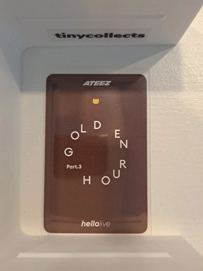 Yunho Hellolive 2.0 pob Golden Hour part 3 ATEEZ