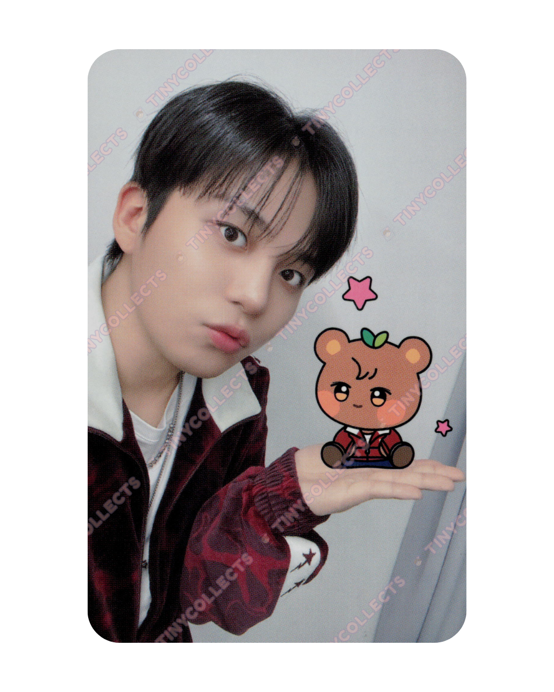 Jongho Trading Card 5 Aniteez in Color ATEEZ