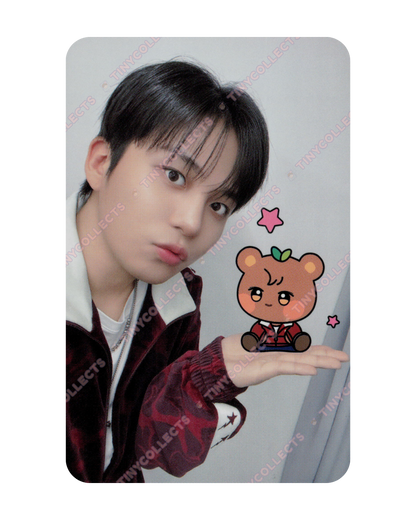 Jongho Trading Card 5 Aniteez in Color ATEEZ
