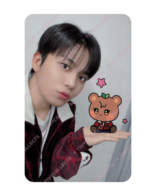 Jongho Trading Card 5 Aniteez in Color ATEEZ