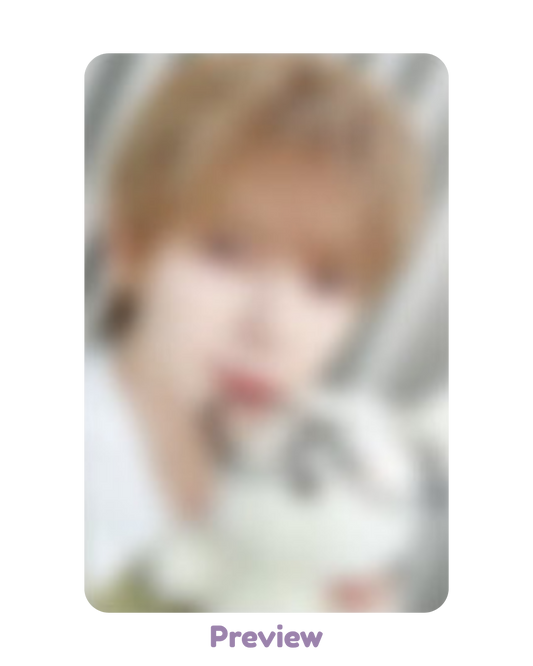 Yeosang Makestar Lucky Draw 1.1 Smart Puppy ver. Golden Hour part 5 ATEEZ