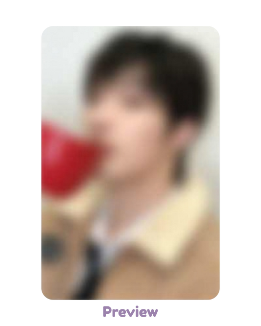 Mingi Makestar 6.1 Cozy Coffee ver. USA offline fansign benefit Golden Hour part 5 ATEEZ