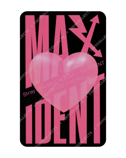 Lee Know album incl. B - Heart ver. Maxident Stray Kids