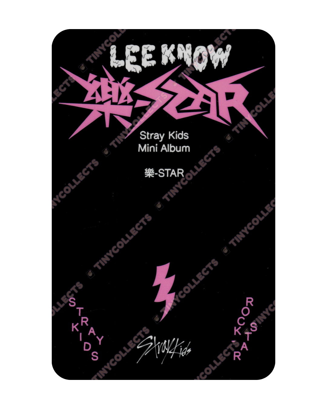 Lee Know album incl. Postcard Pre-Order ver. ROCK-STAR Stray Kids