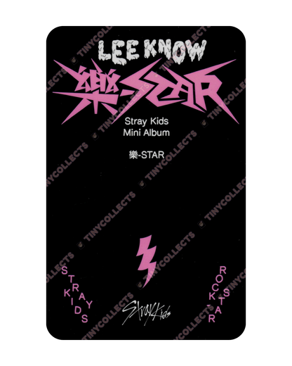 Lee Know album incl. Postcard Pre-Order ver. ROCK-STAR Stray Kids