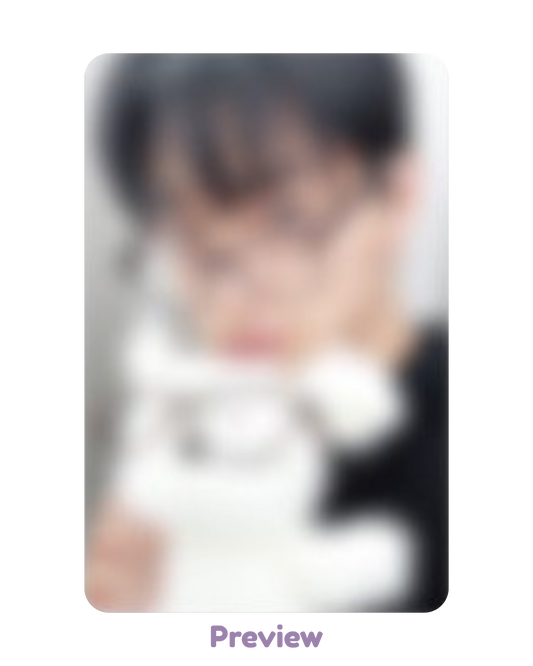 San Makestar Lucky Draw 1.1 Smart Puppy ver. Golden Hour part 5 ATEEZ