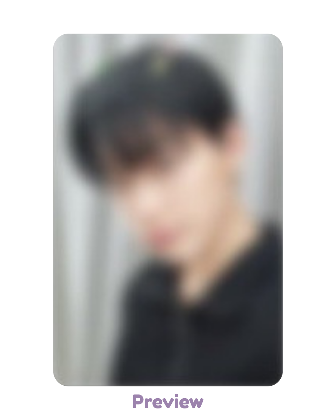 San Makestar Lucky Draw 1.2 Hair Clip ver. Golden Hour part 5 ATEEZ