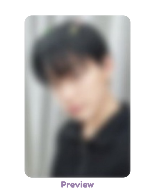 San Makestar Lucky Draw 1.2 Hair Clip ver. Golden Hour part 5 ATEEZ
