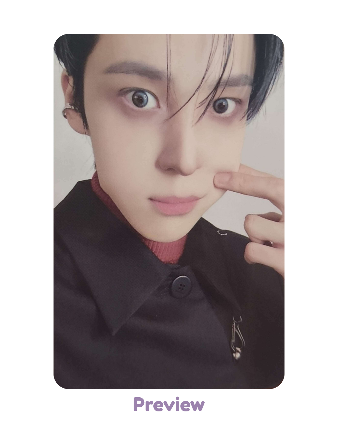 Yunho Soundwave String Bag incl. Pop-up Golden Hour part 5 ATEEZ