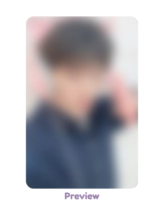 Mingi Jump Up Lucky Draw 1.1 Cat Agent ver. Golden Hour part 5 ATEEZ