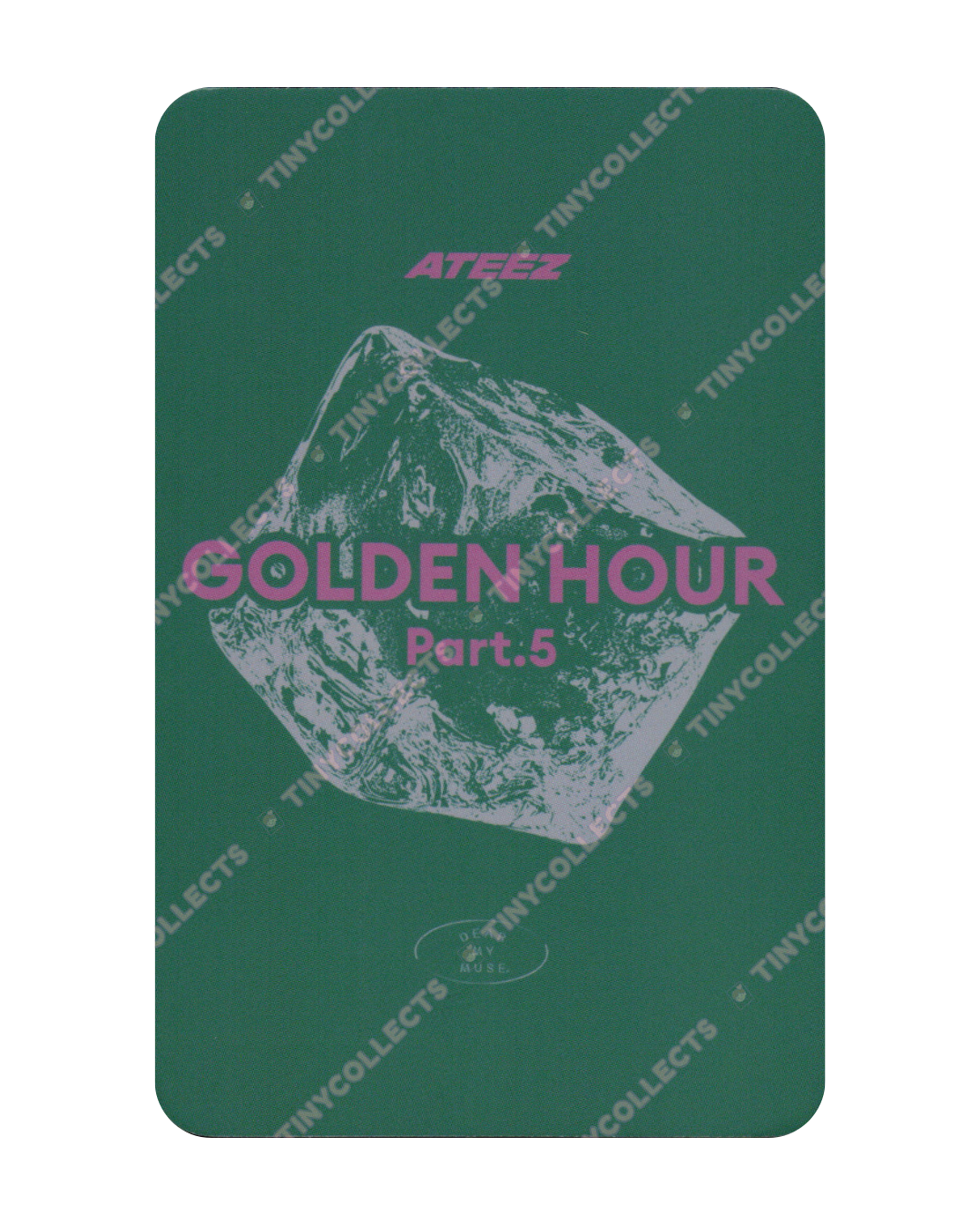 Mingi Dear My Muse 2.0 Mini Ribbon Sticker ver. Fansign Benefit Golden Hour part 5