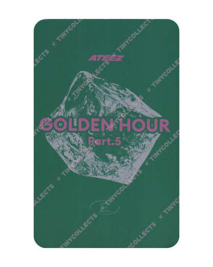 Mingi Dear My Muse 2.0 Mini Ribbon Sticker ver. Fansign Benefit Golden Hour part 5