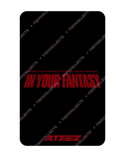 Hongjoong IYF Tour Japan Trading Card ver. 1 merch ATEEZ