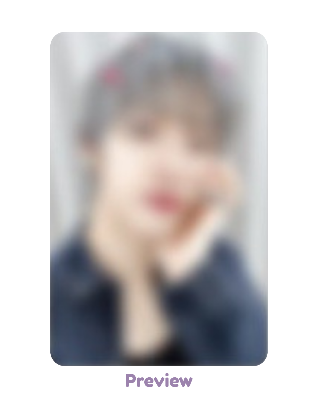 Mingi Makestar Lucky Draw 1.2 Hair Clip ver. Golden Hour part 5 ATEEZ