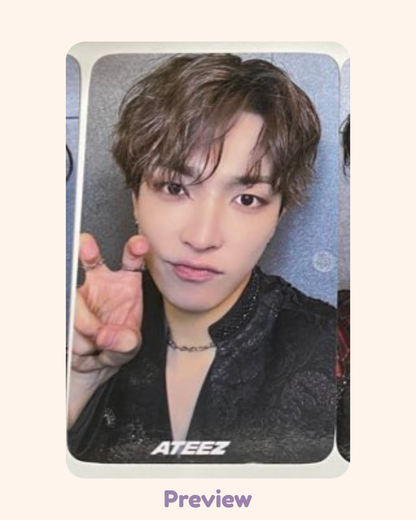 Hongjoong Atiny Zone in Seoul double-sided In Your Fantasy Tour ATEEZ