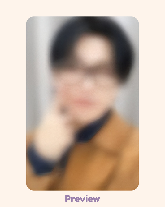 Hongjoong JJMuze Lucky Draw Smarteez ver. Golden Hour part 4 ATEEZ