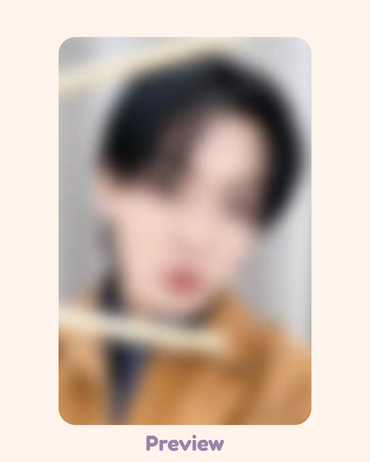 Hongjoong Dear My Muse 2.0 Eat You in 1 Bite ver. fansign benefit Golden Hour part 4 ATEEZ