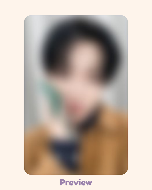 Hongjoong Dear My Muse Lucky Draw 1.2 It's Hot! ver. Golden Hour part 4 ATEEZ