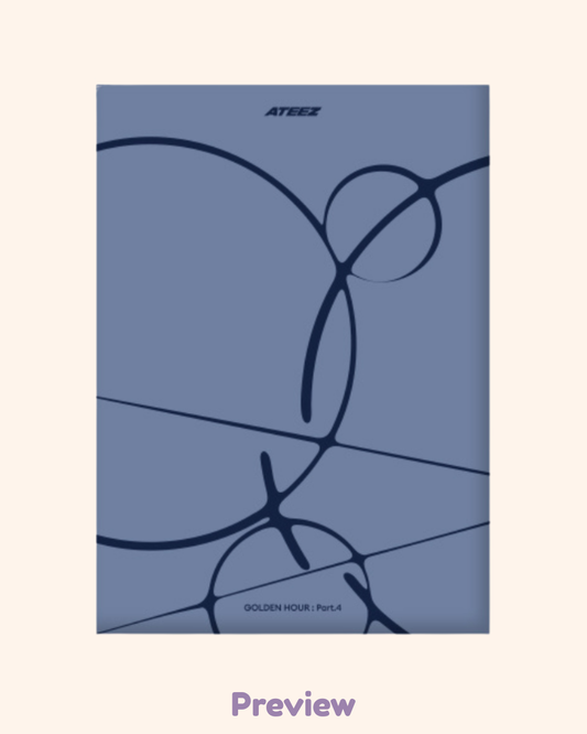 Sealed Poca album choose version Golden Hour part 4 ATEEZ