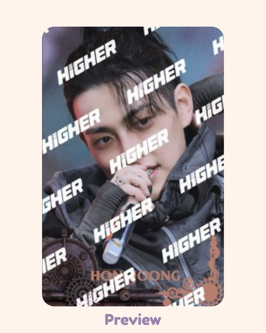 Hongjoong Higher Timepiece Adrenaline Stage ver. Golden Hour part 4 ATEEZ